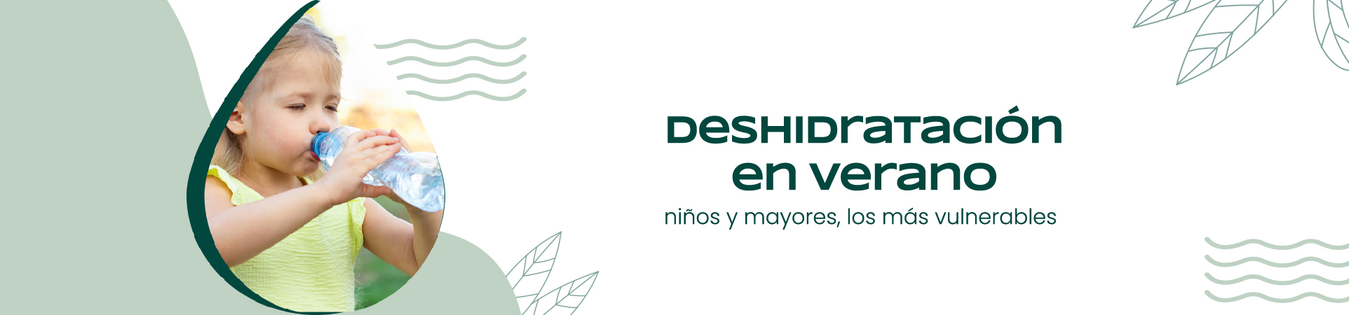 A: Deshidratación en verano: niños y mayores, los más vulnerables