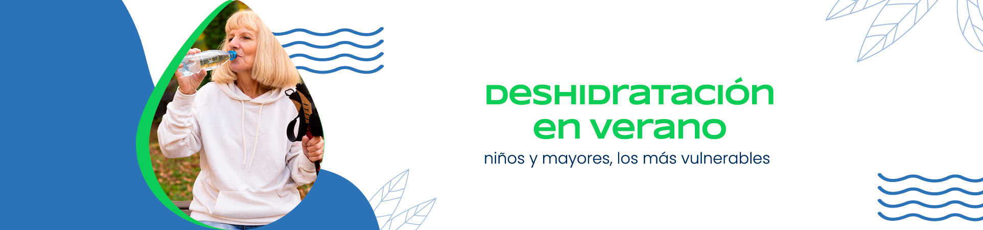 A: Deshidratación en verano: niños y mayores, los más vulnerables