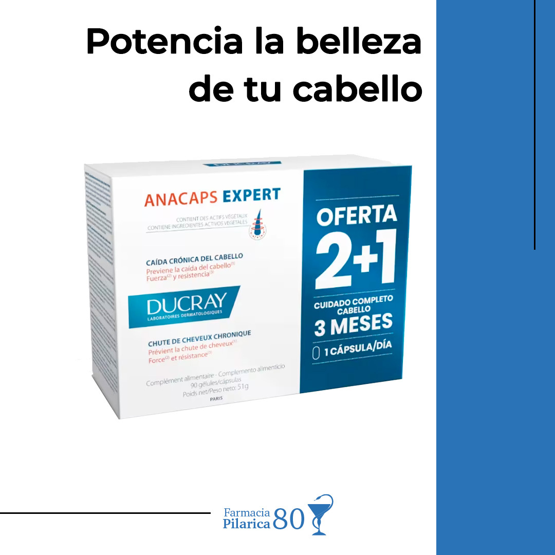 ANACAPS EXPERT DUCRAY 3 X 30 CAPS