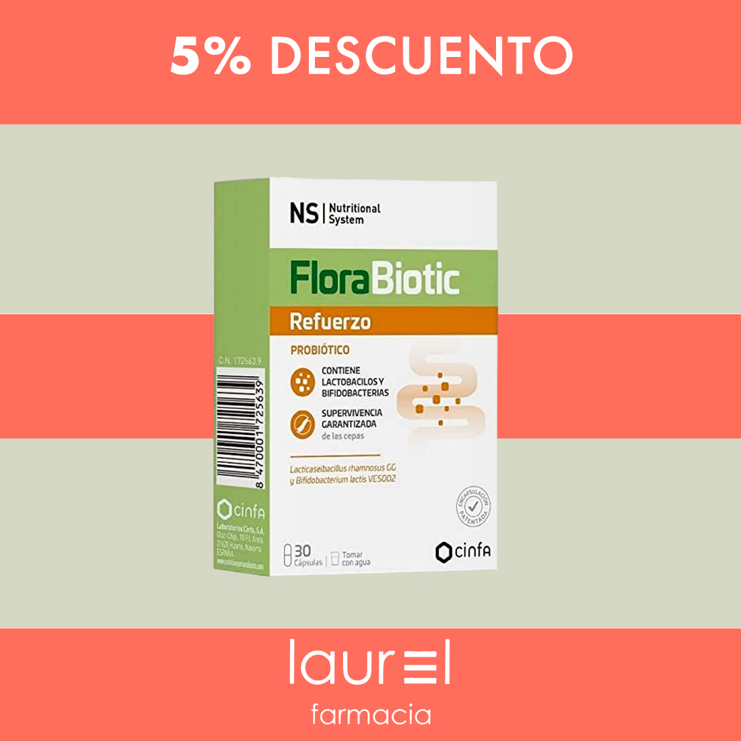 FLORABIOTIC REFUERZO 30 CÁPSULAS
