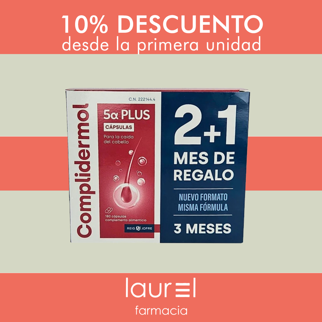 COMPLIDERMOL 5 ALFA PLUS 180 CÁPSULAS