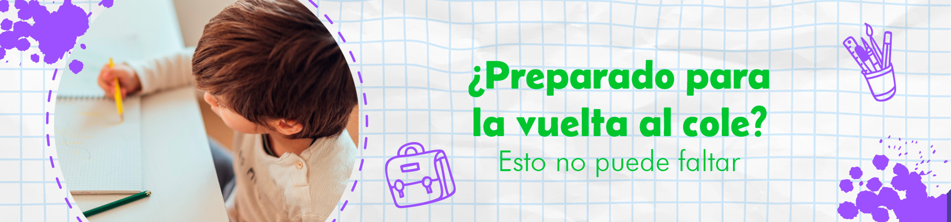 A: ¿Preparado para la vuelta al cole? Esto no puede faltar