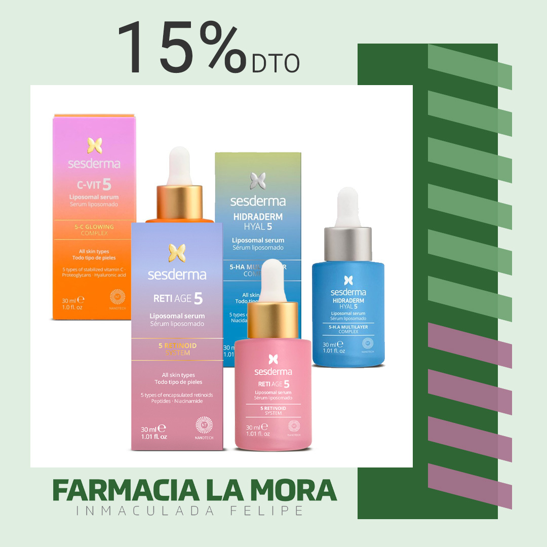 SESDERMA - HIDRADERM, C-VIT 5, RETI AGE 