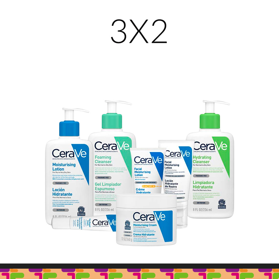 CERAVE SOLARES E HIDRATACIÓN