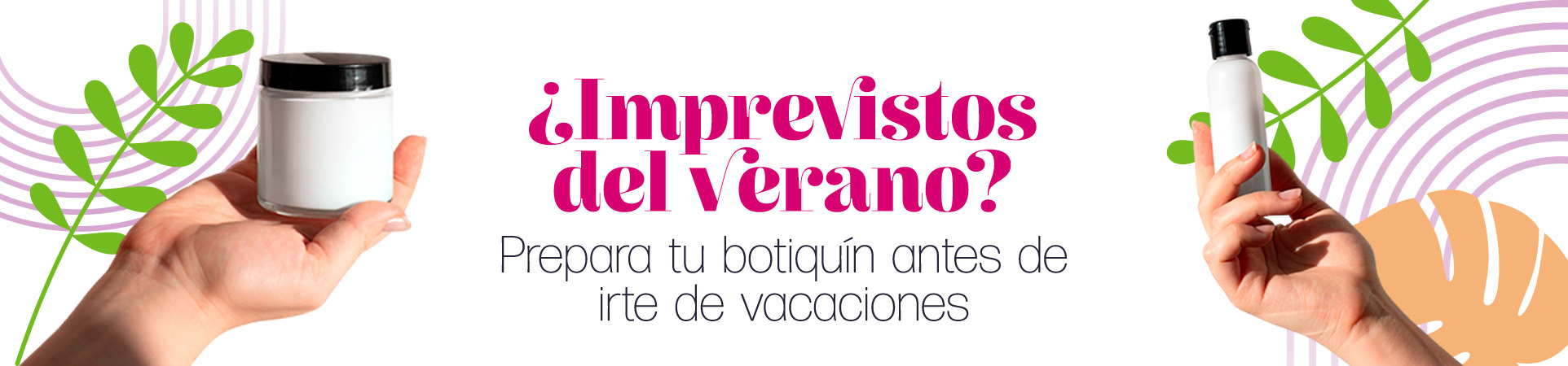 A: ¿Imprevistos del verano? Prepara tu botiquín antes de irte de vacaciones