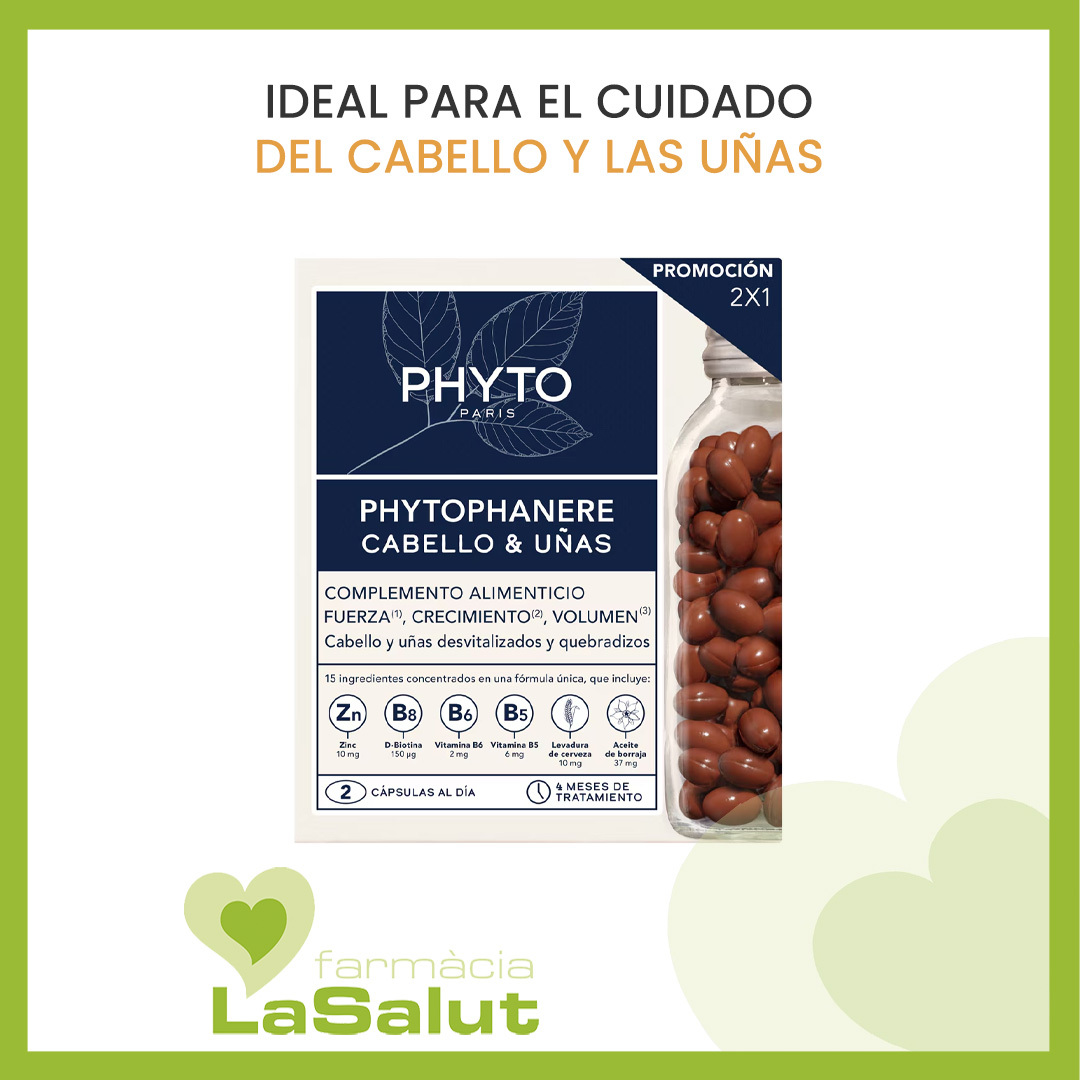 PHYTOPHANERE CÁPSULAS CABELLO Y UÑAS
