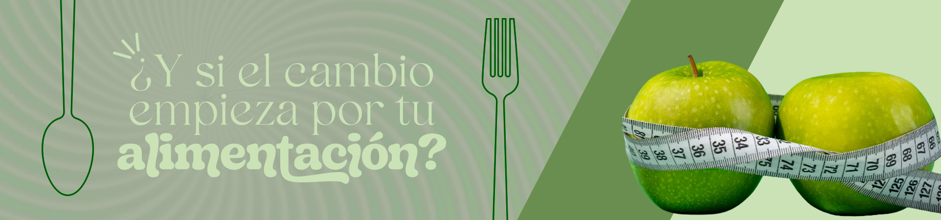 B: ¿Y si el cambio empieza por tu alimentación?