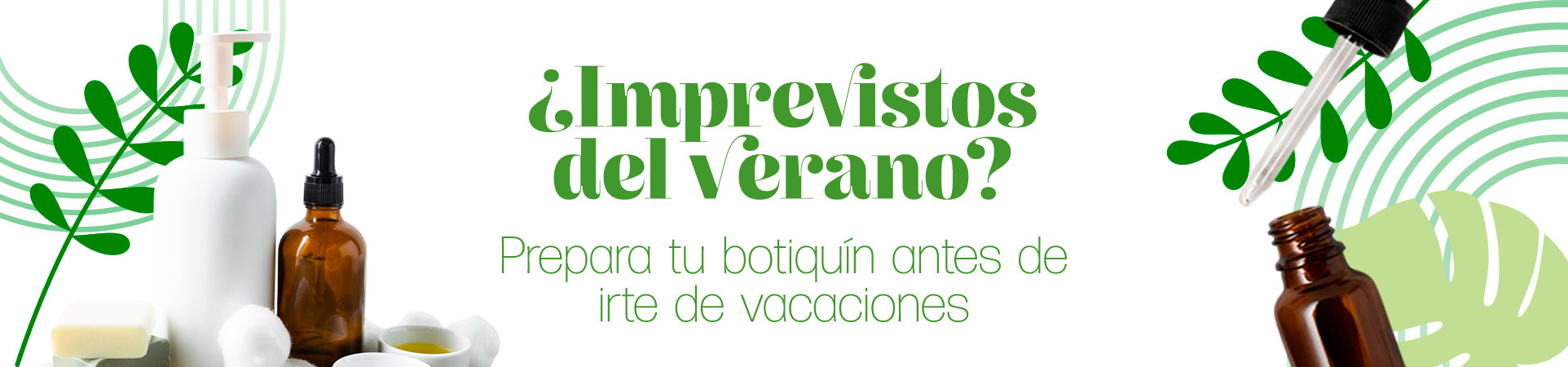 A: ¿Imprevistos del verano? Prepara tu botiquín antes de irte de vacaciones