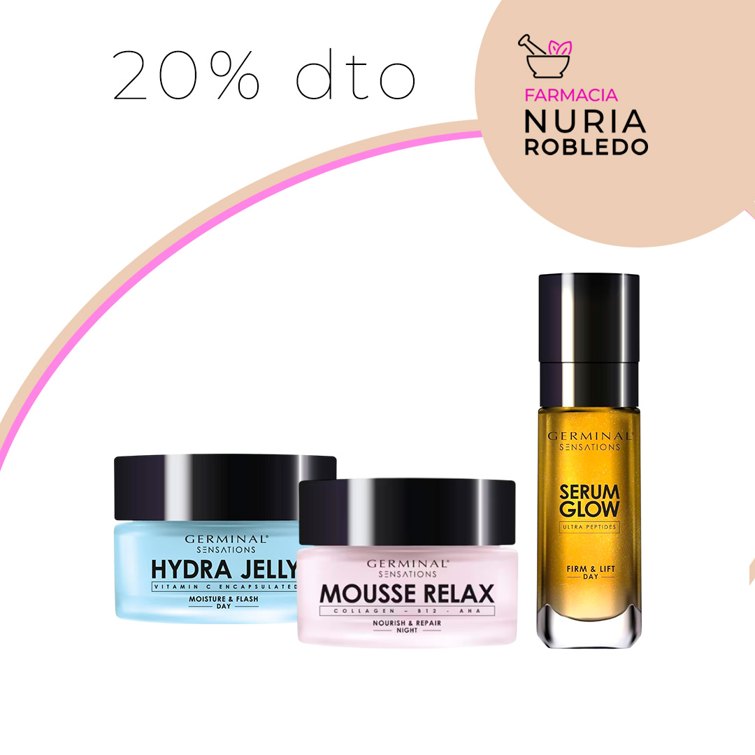 HYDRA JELL, MOUSSE RELAX,SERUM GLOW