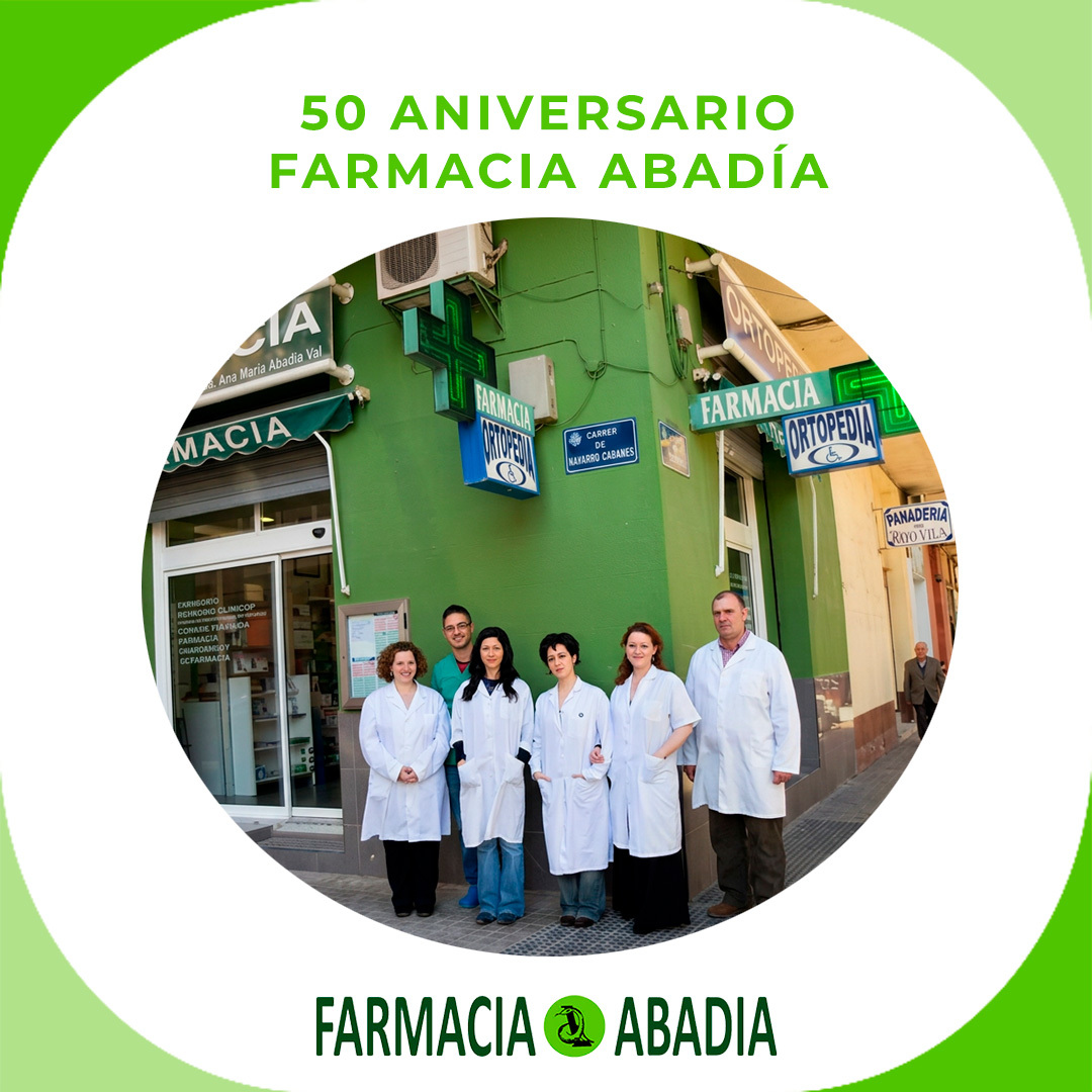 50 ANIVERSARIO FARMACIA ABADÍA