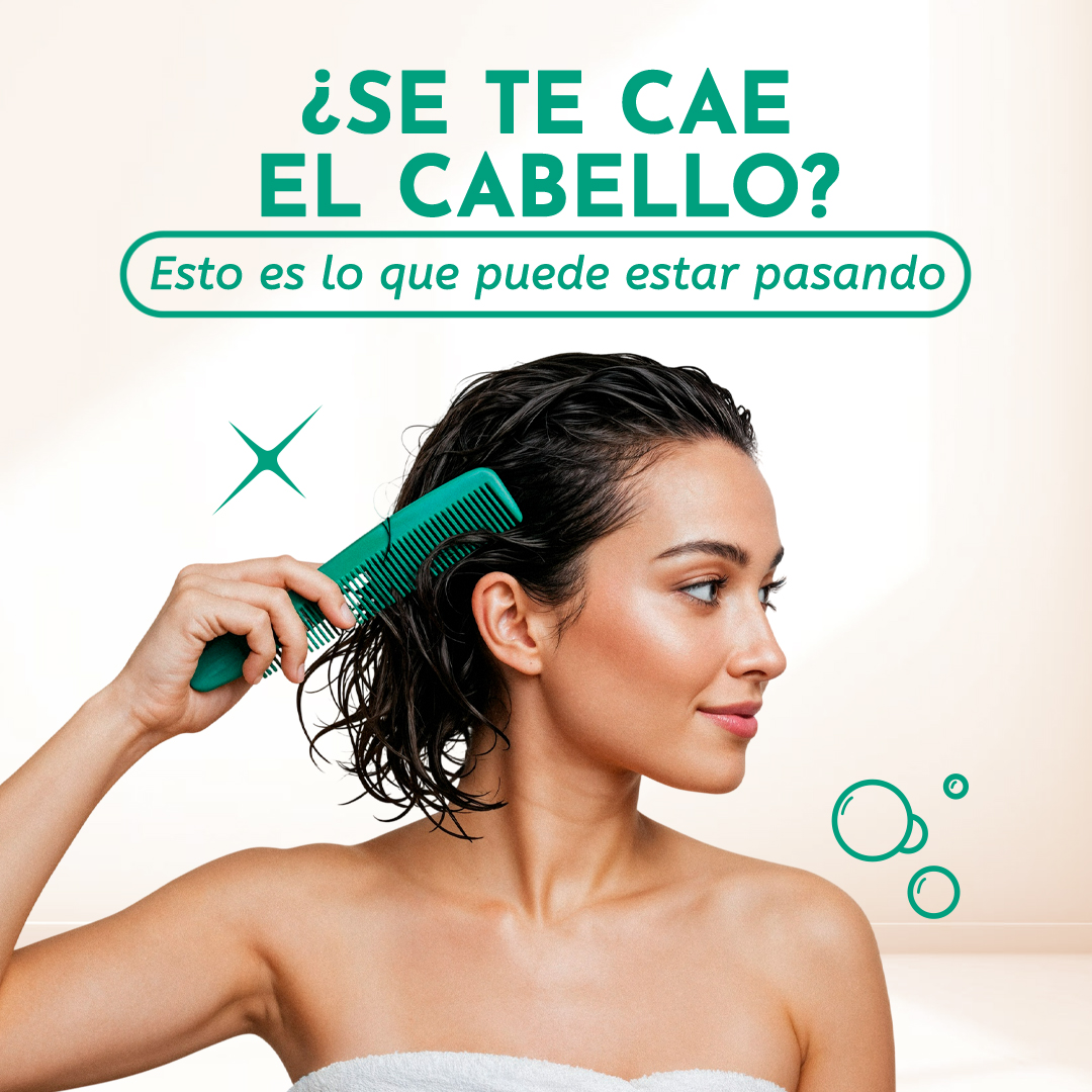 ¿SE TE CAE EL CABELLO?