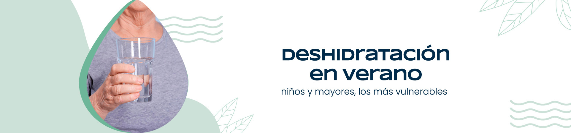 A: Deshidratación en verano: niños y mayores, los más vulnerables