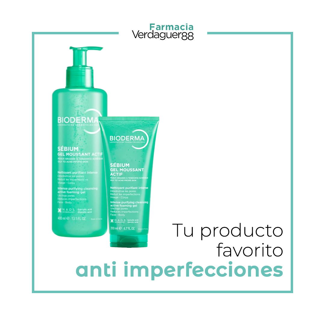BIODERMA SÉBIUM GEL MOUSSANT ACTIF