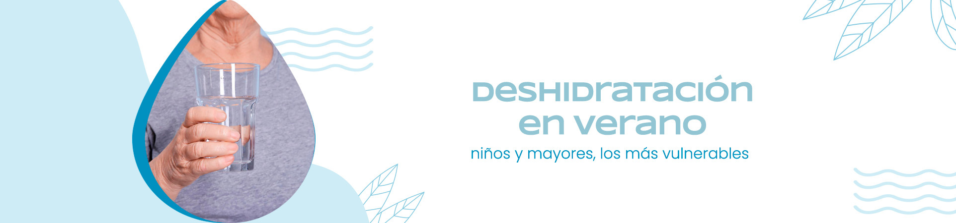 A: Deshidratación en verano: niños y mayores, los más vulnerables