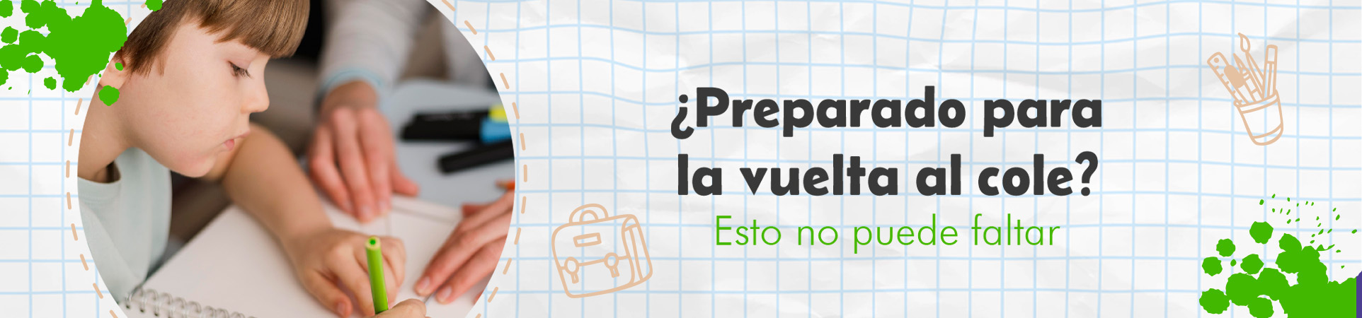 A: ¿Preparado para la vuelta al cole? Esto no puede faltar