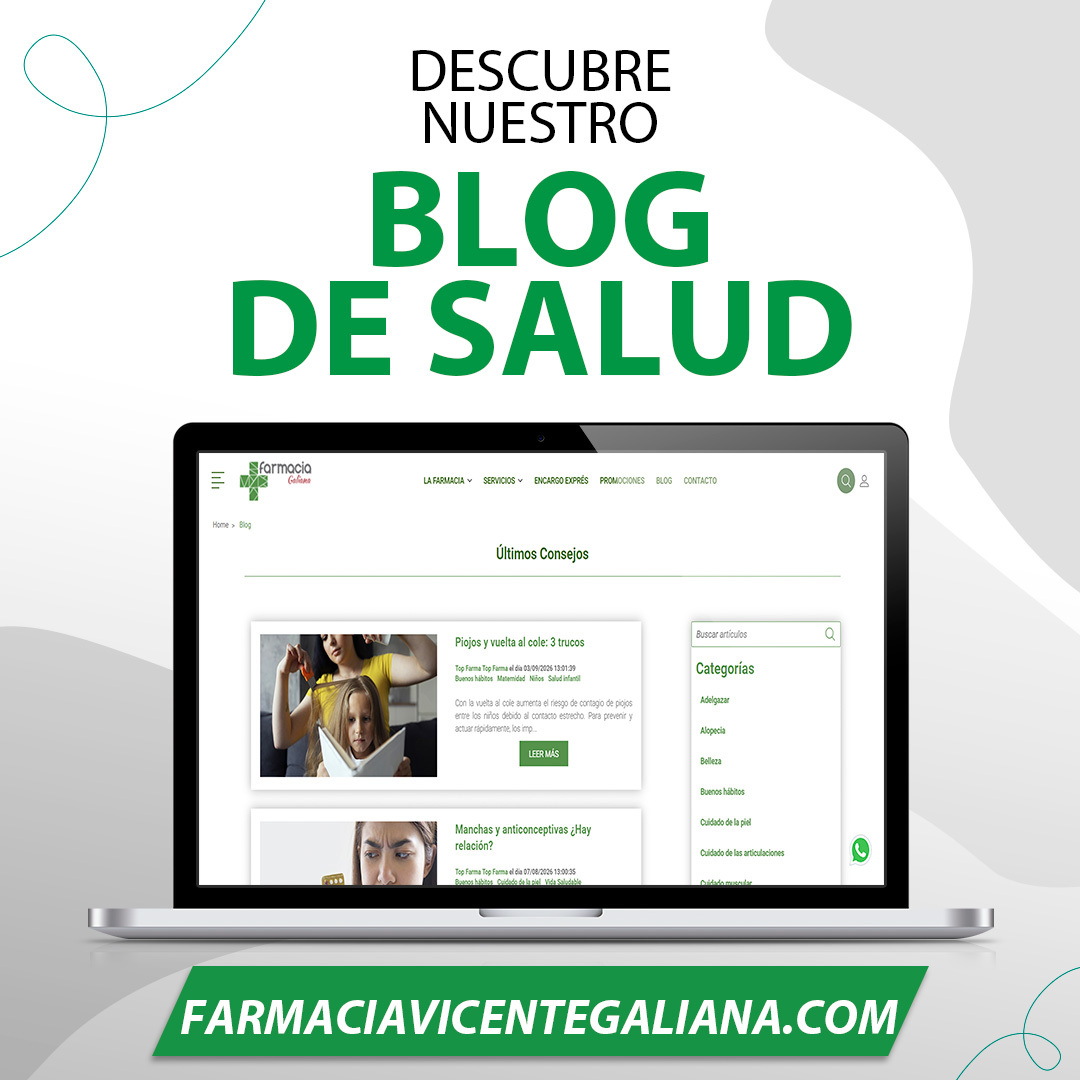 ¿DUDAS DE SALUD?