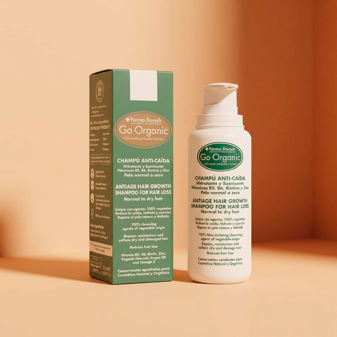 GO ORGANIC CHAMPÚ ANTICAÍDA