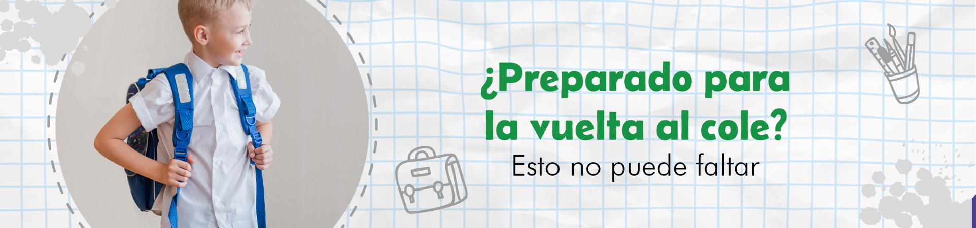 A: ¿Preparado para la vuelta al cole? Esto no puede faltar