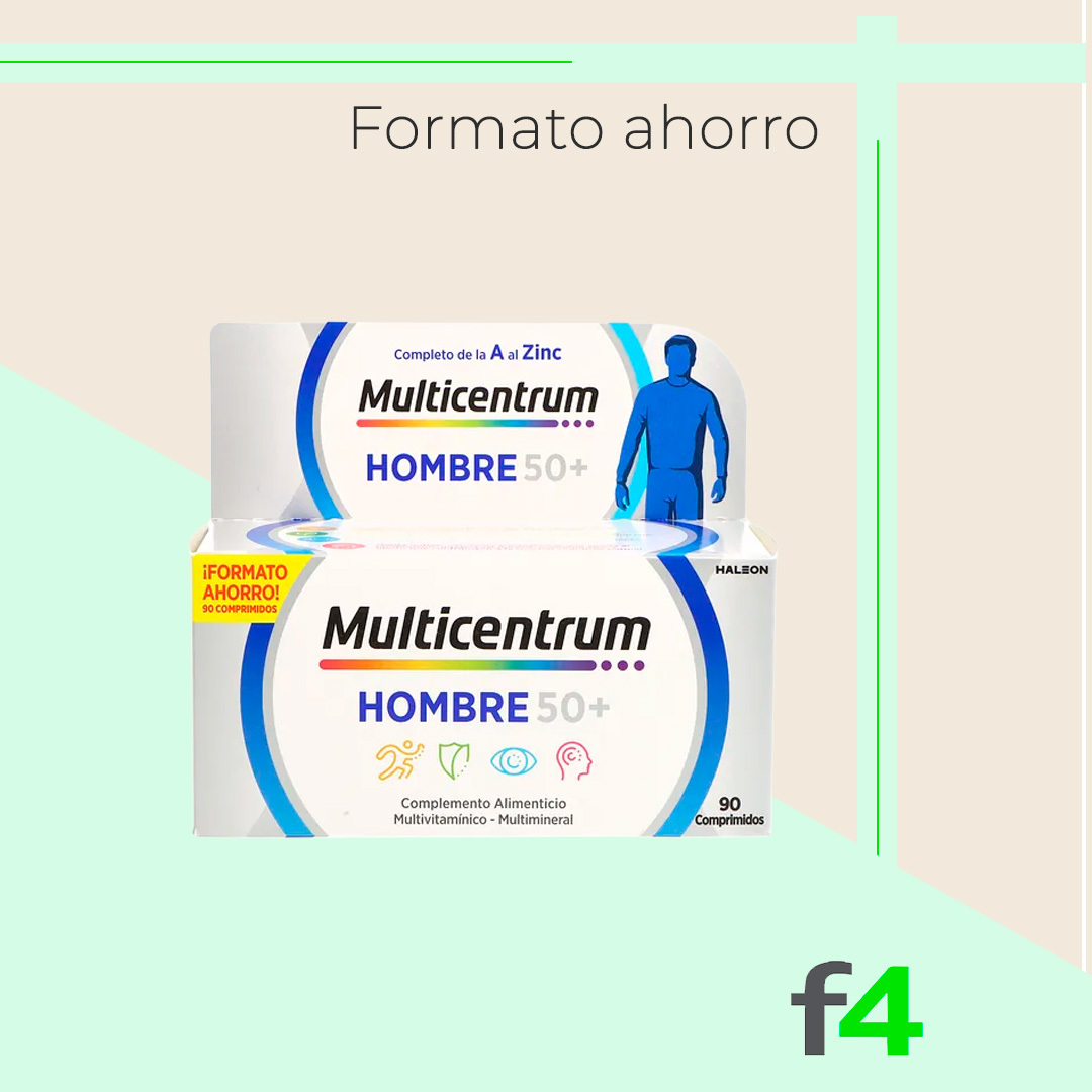 MULTICENTRUM HOMBRE 50+ 90C
