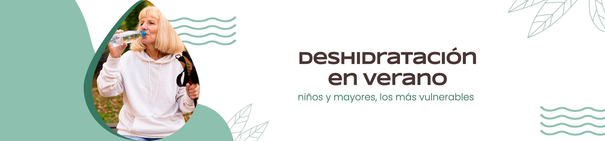 A: Deshidratación en verano: niños y mayores, los más vulnerables