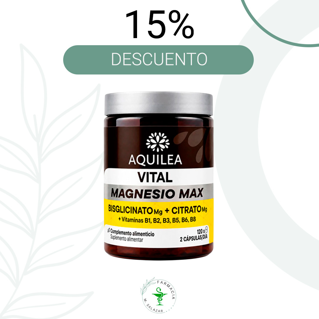 AQUILEA VITAL MAGNESIO MAX 120 CAP