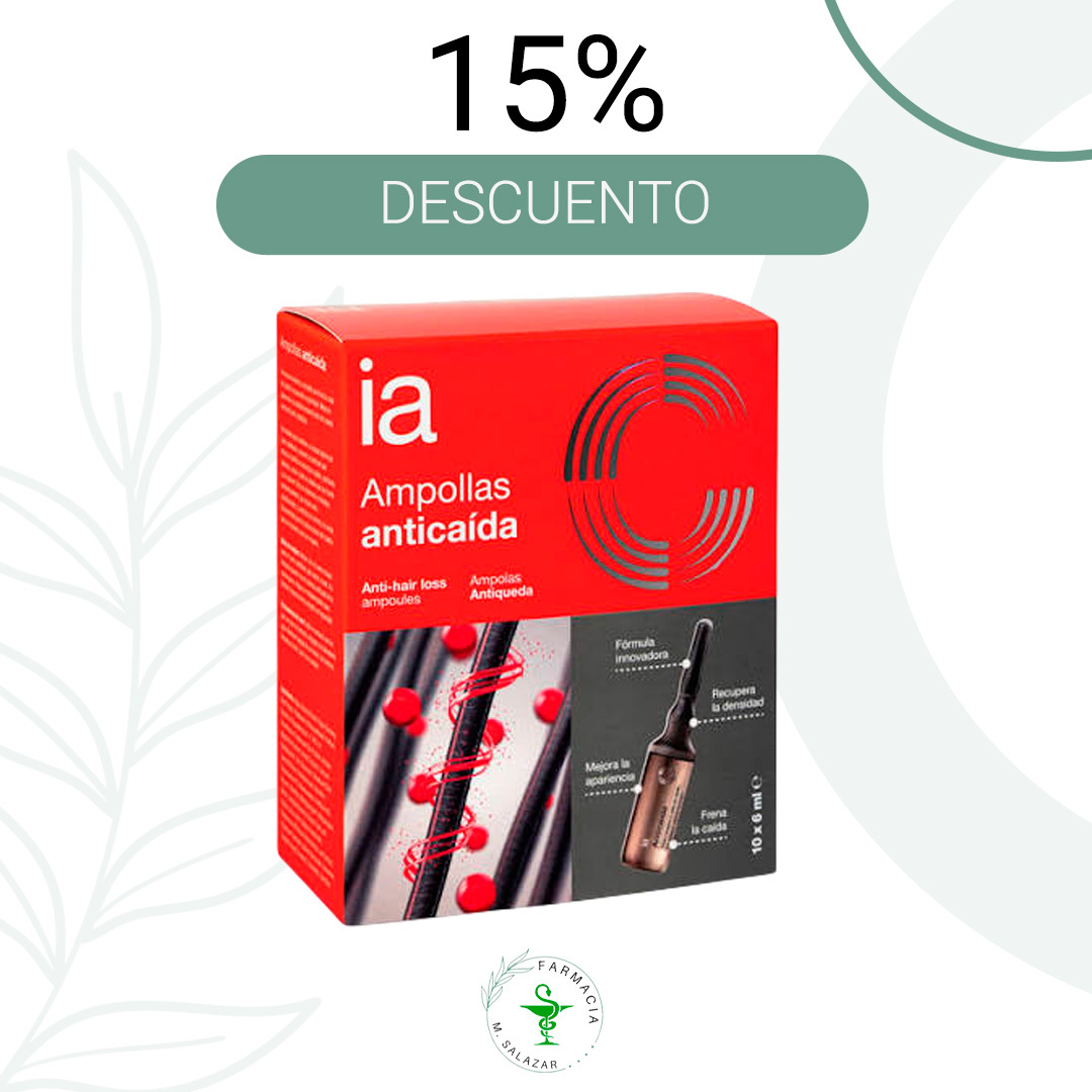 AMPOLLAS ANTICAÍDA 10X6ML