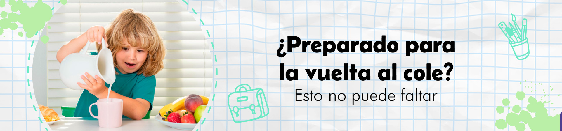 A: ¿Preparado para la vuelta al cole? Esto no puede faltar