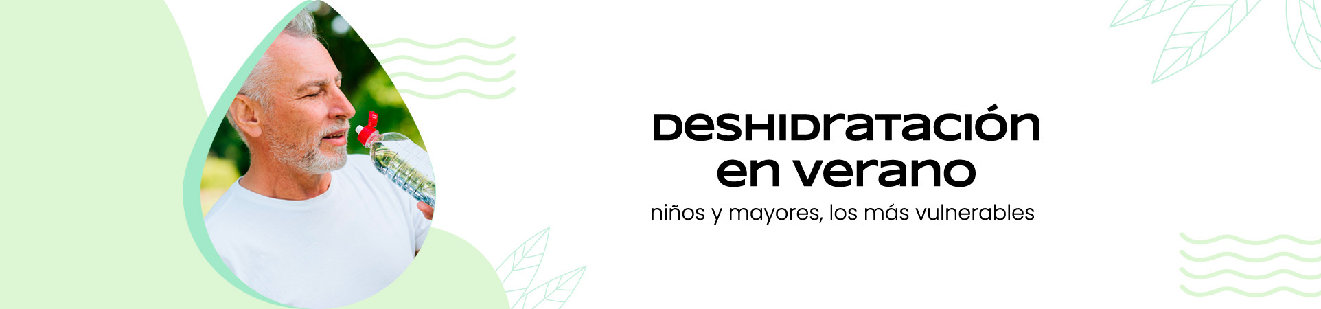 A: Deshidratación en verano: niños y mayores, los más vulnerables
