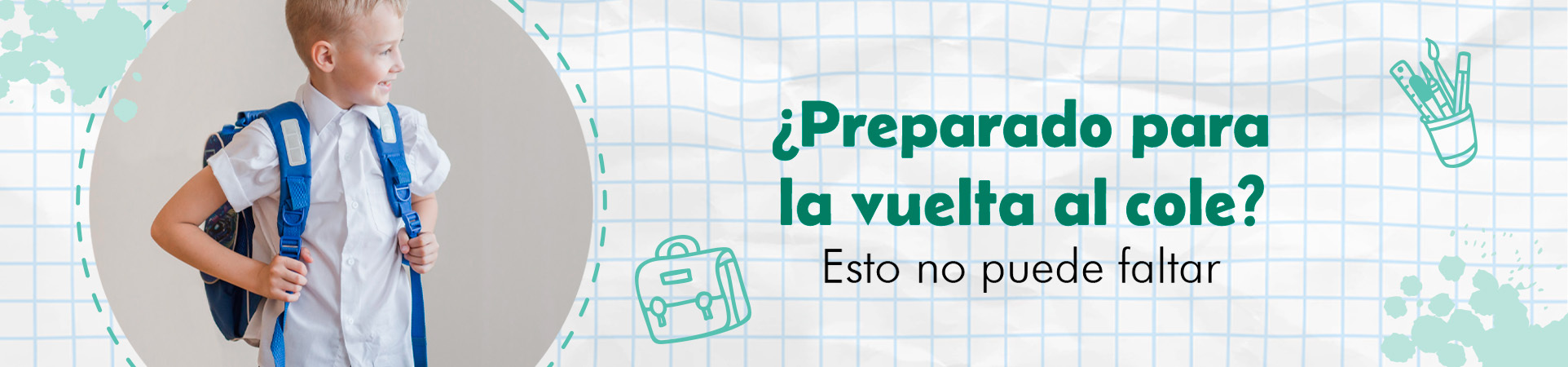 A: ¿Preparado para la vuelta al cole? Esto no puede faltar
