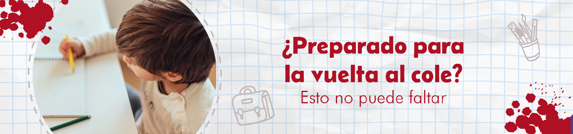 A: ¿Preparado para la vuelta al cole? Esto no puede faltar