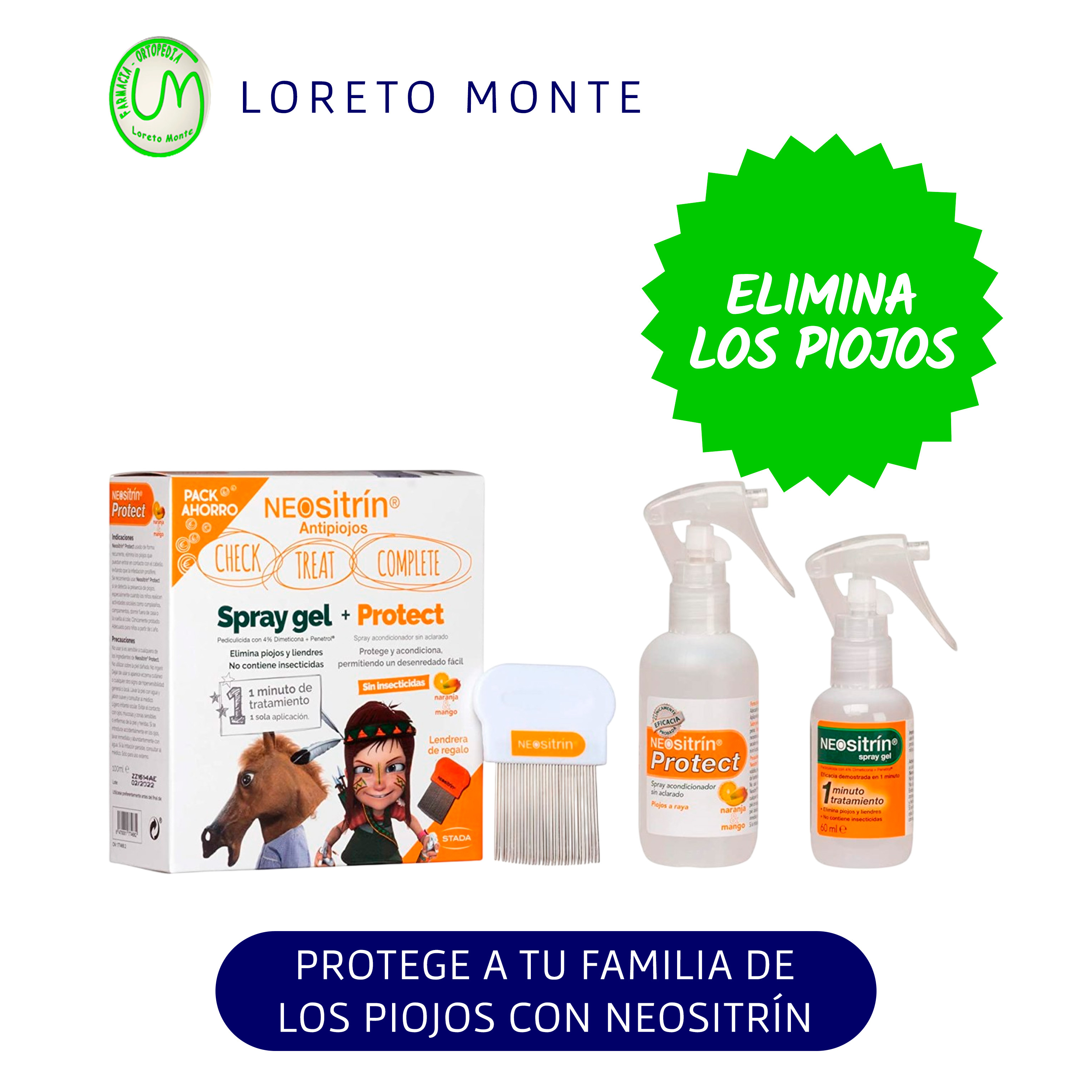 NEOSITRÍN ANTIPIOJOS PACK AHORRO
