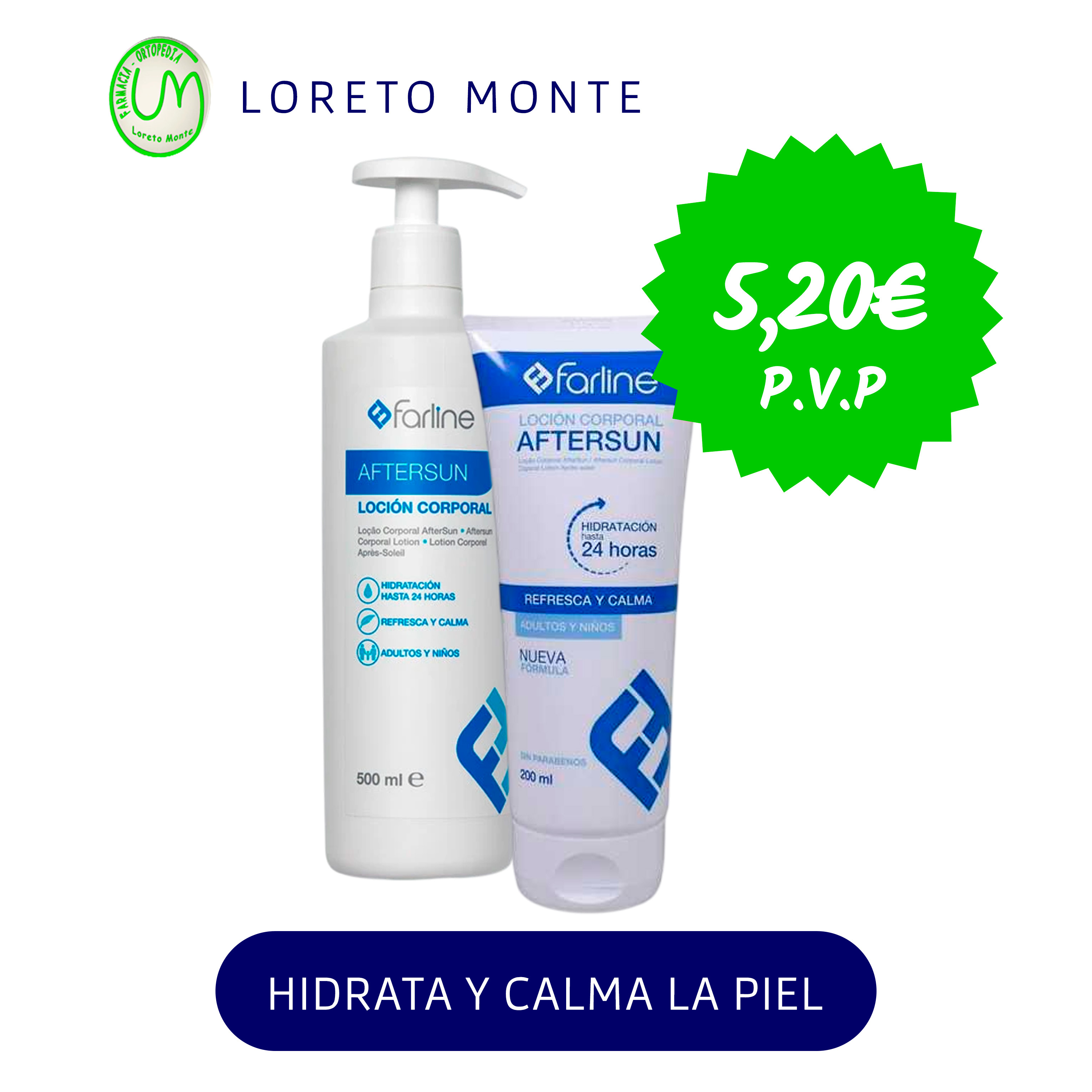 AFTERSUN LOCIÓN CORPORAL 200 ML.