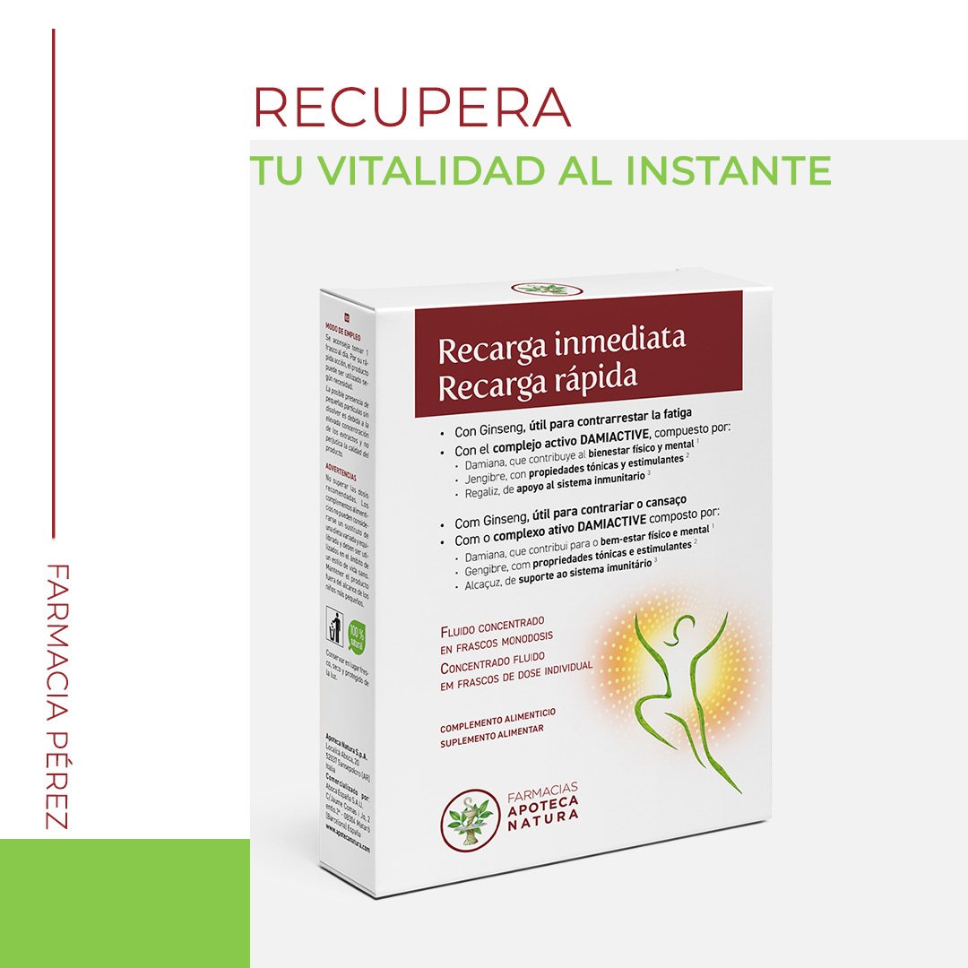 APOTECA NATURA RECARGA INMEDIATA