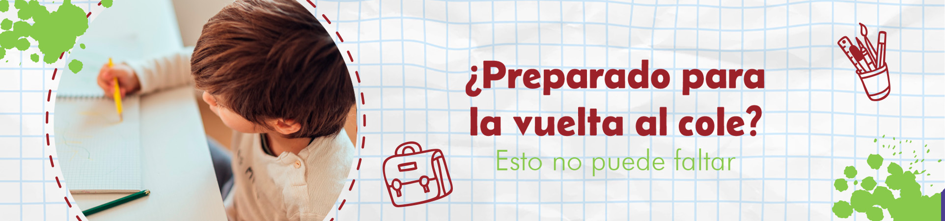 A: ¿Preparado para la vuelta al cole? Esto no puede faltar