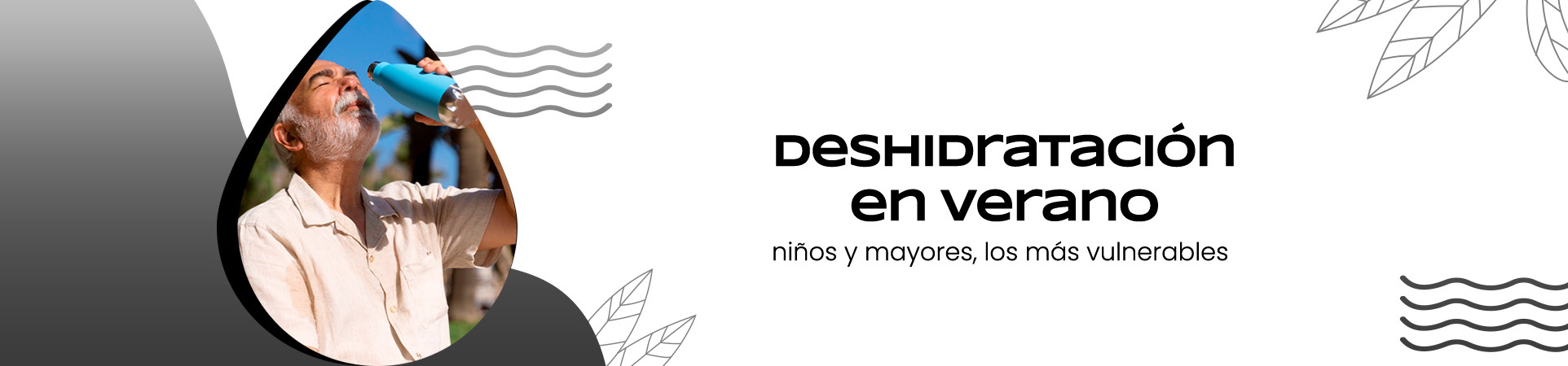 A: Deshidratación en verano: niños y mayores, los más vulnerables