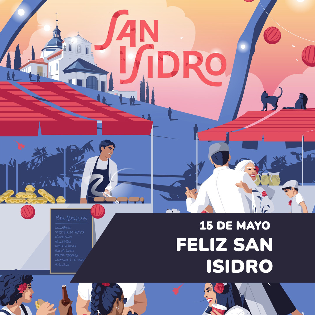 ¡FELIZ SAN ISIDRO!