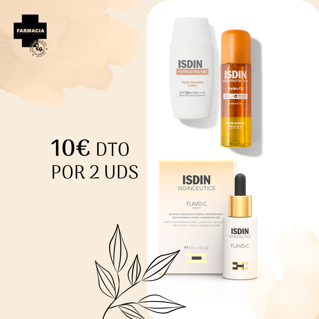 SOLARES DE ISDIN + ISDINCEUTICS