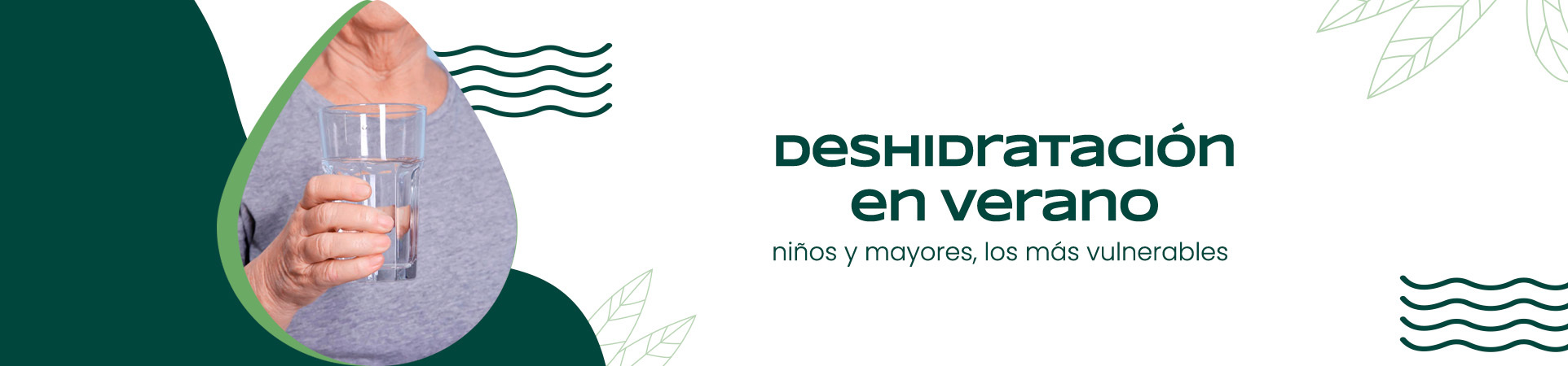 A: Deshidratación en verano: niños y mayores, los más vulnerables