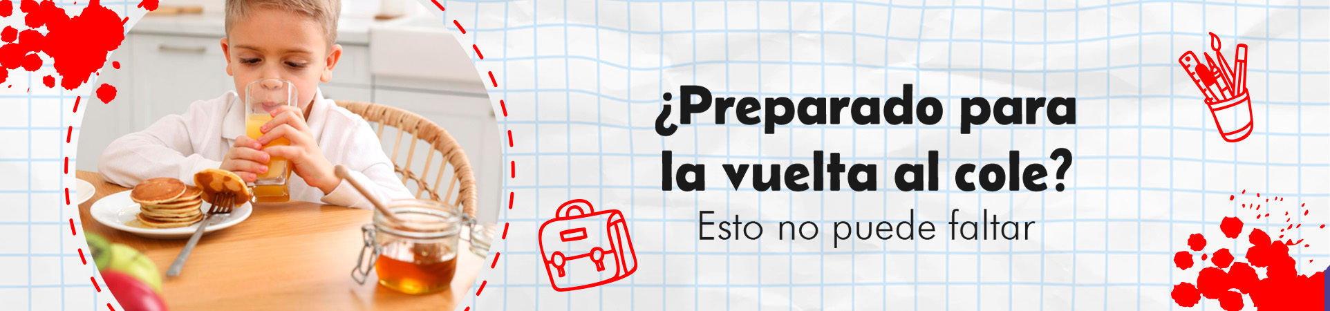 A: ¿Preparado para la vuelta al cole? Esto no puede faltar