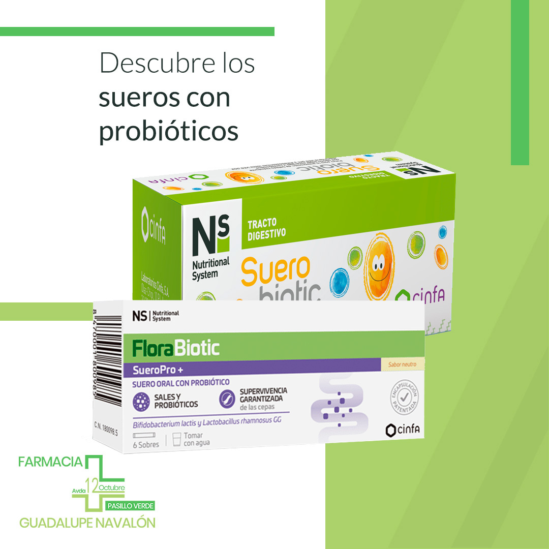 SUEROS CON PROBIOTICOS