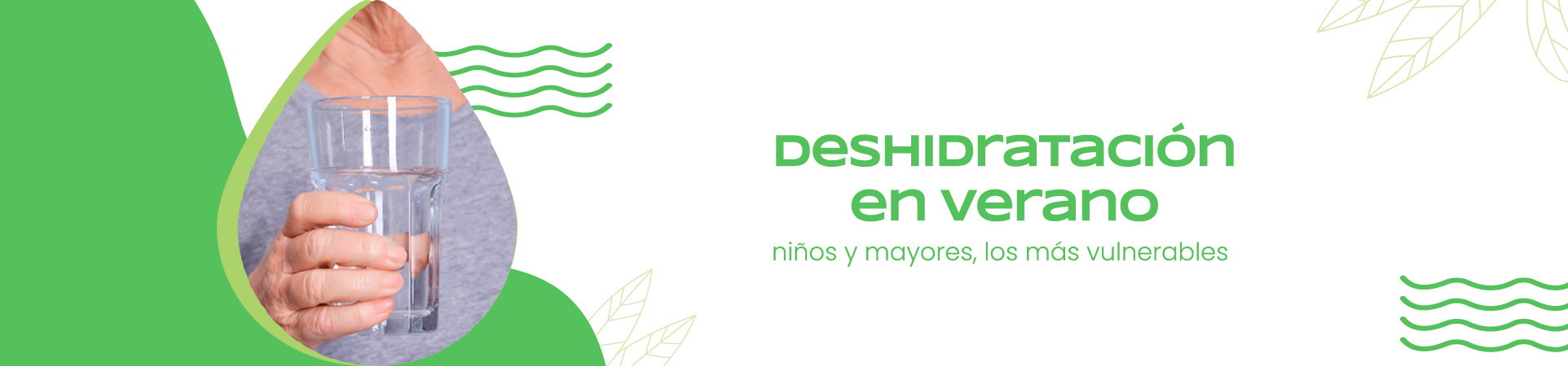 A: Deshidratación en verano: niños y mayores, los más vulnerables