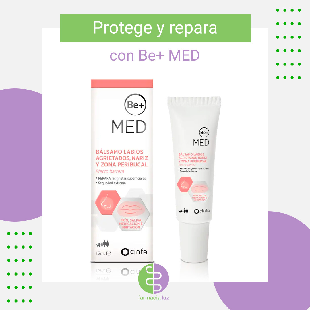 BE+ MED BÁLSAMO LABIOS Y NARIZ