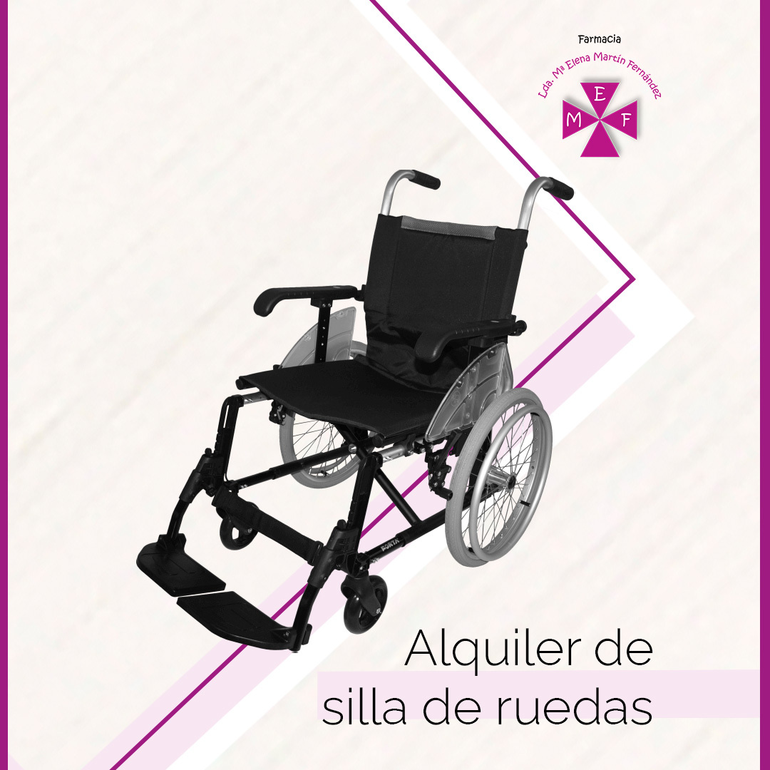 ALQUILER DE SILLA DE RUEDAS