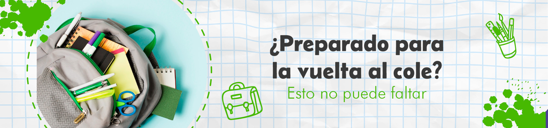 A: ¿Preparado para la vuelta al cole? Esto no puede faltar