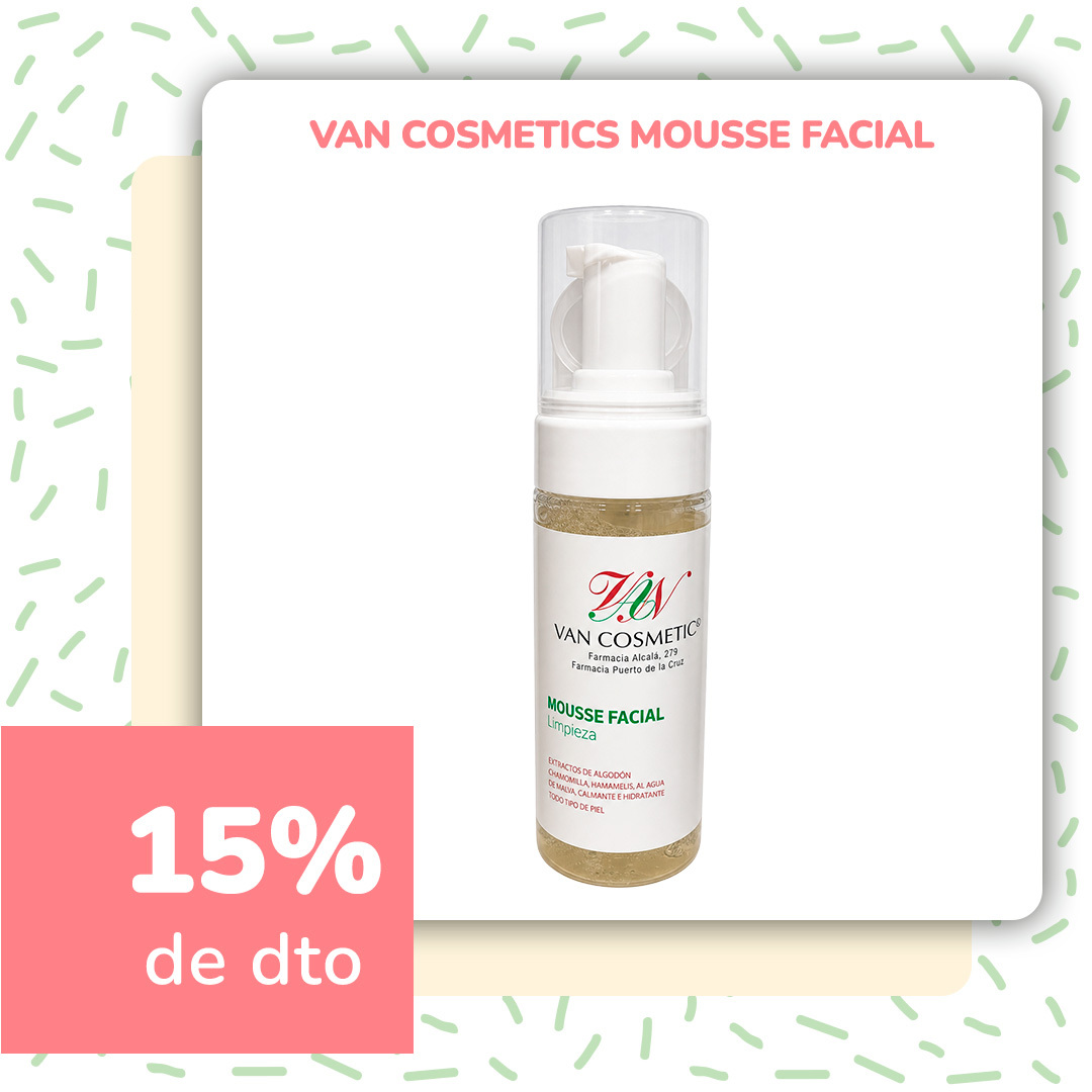 VAN COSMETICS MOUSSE FACIAL