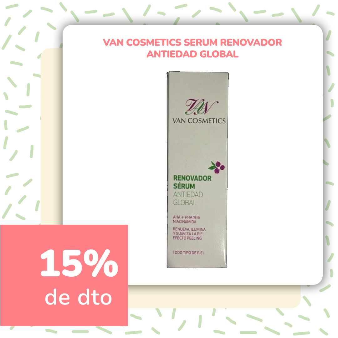 VAN COSMETICS SERUM RENOVADOR ANTIEDAD G