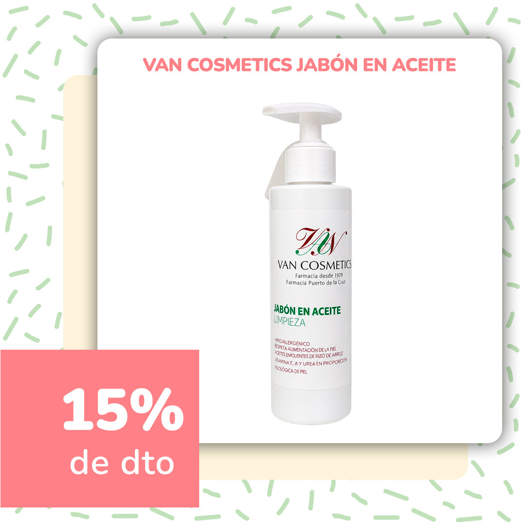 VAN COSMETICS JABÓN EN ACEITE