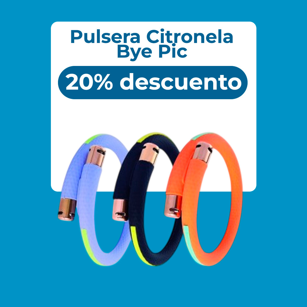 PULSERA CITRONELA BYE PIC (ADULTO)