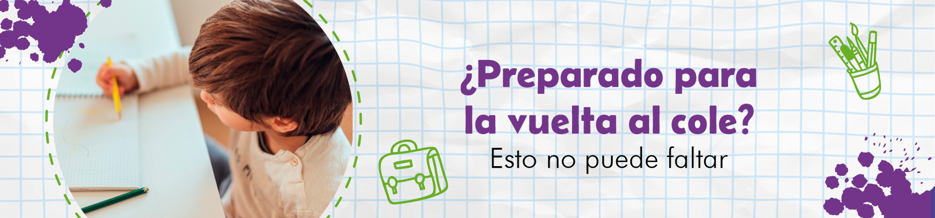 A: ¿Preparado para la vuelta al cole? Esto no puede faltar