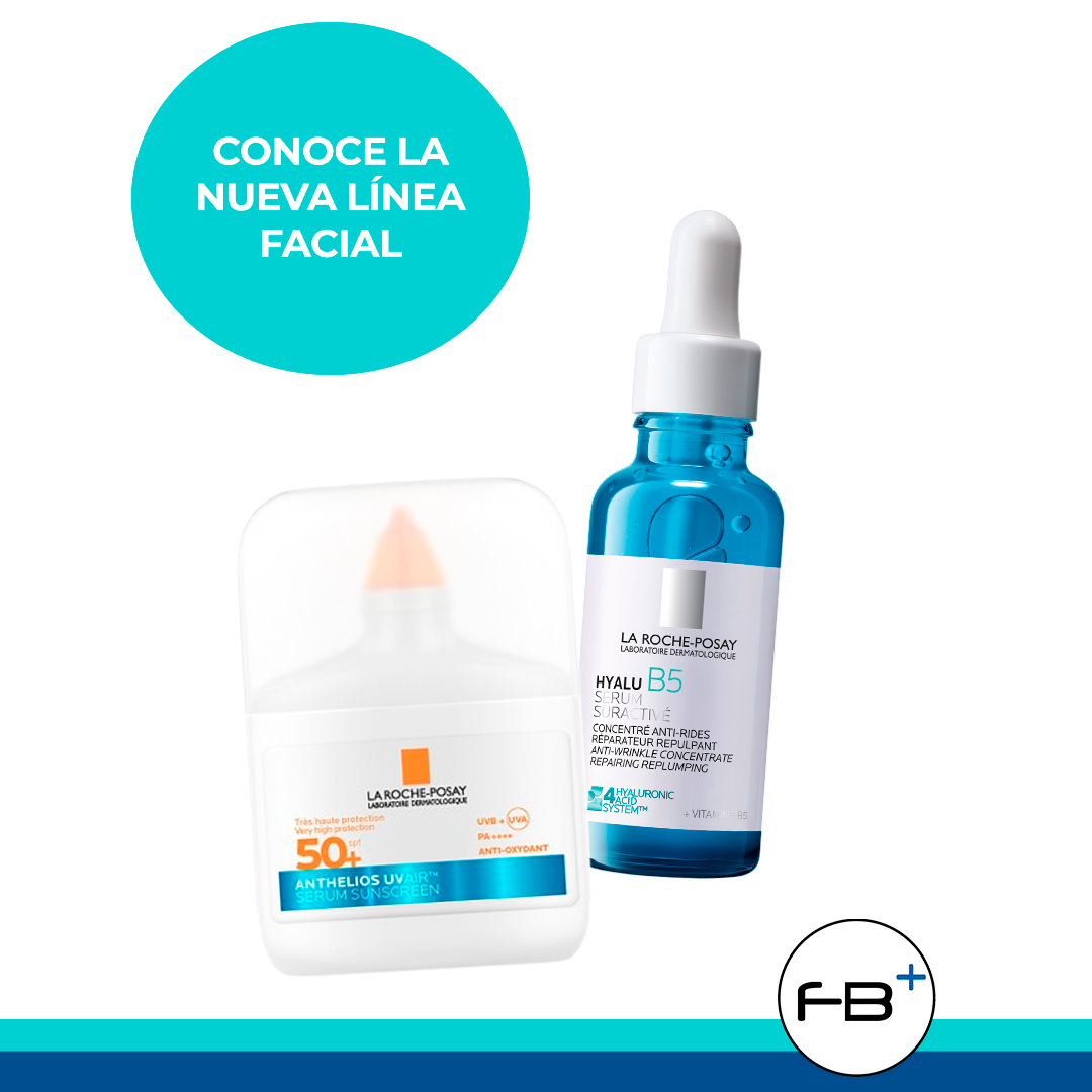 NUEVA LINEA FACIAL, 3 SERUM 2 CON COLOR